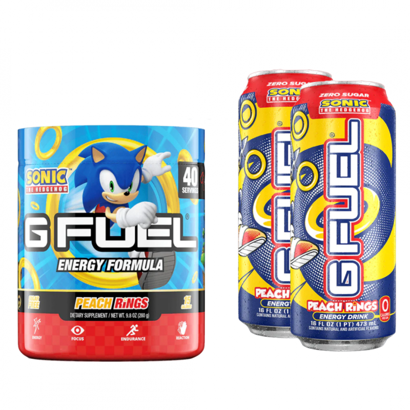 G Fuel Sonic's Peach Rings Bundle